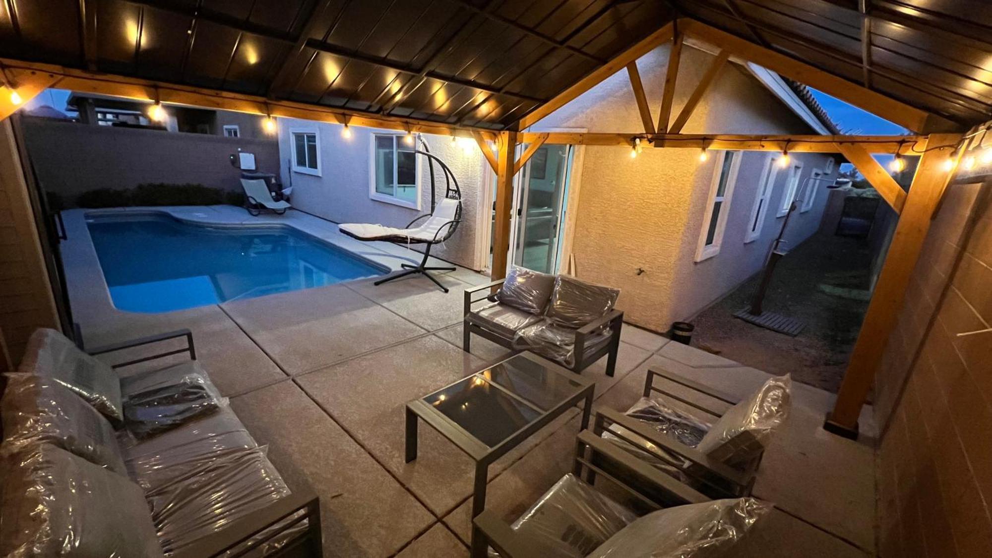 Villa Family Friendly Contemporary House With Pool Las Vegas Exterior foto
